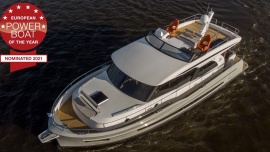 Boarncruiser 46 Traveller nominated 'powerboat of the year 2021!